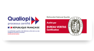 logos certification qualiopi et bureau veritas