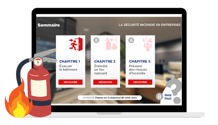 module elearning Securite Incendie