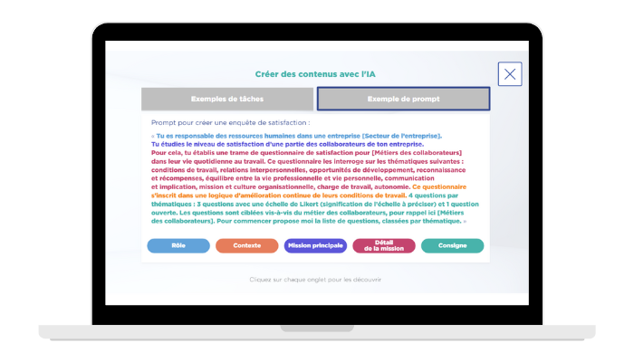 frame ordinateur module IA RH