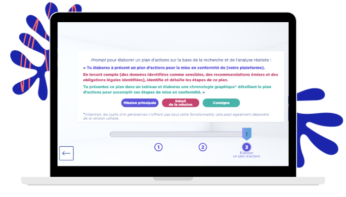 Frame ordi module IA x Juridique